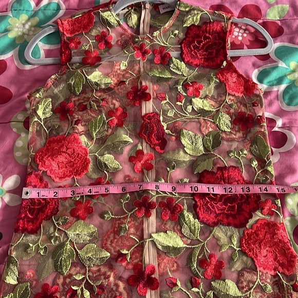 NWOT WANT MY LOOK SEE THROUGH DRESS SIZE S - Picture 9 of 14